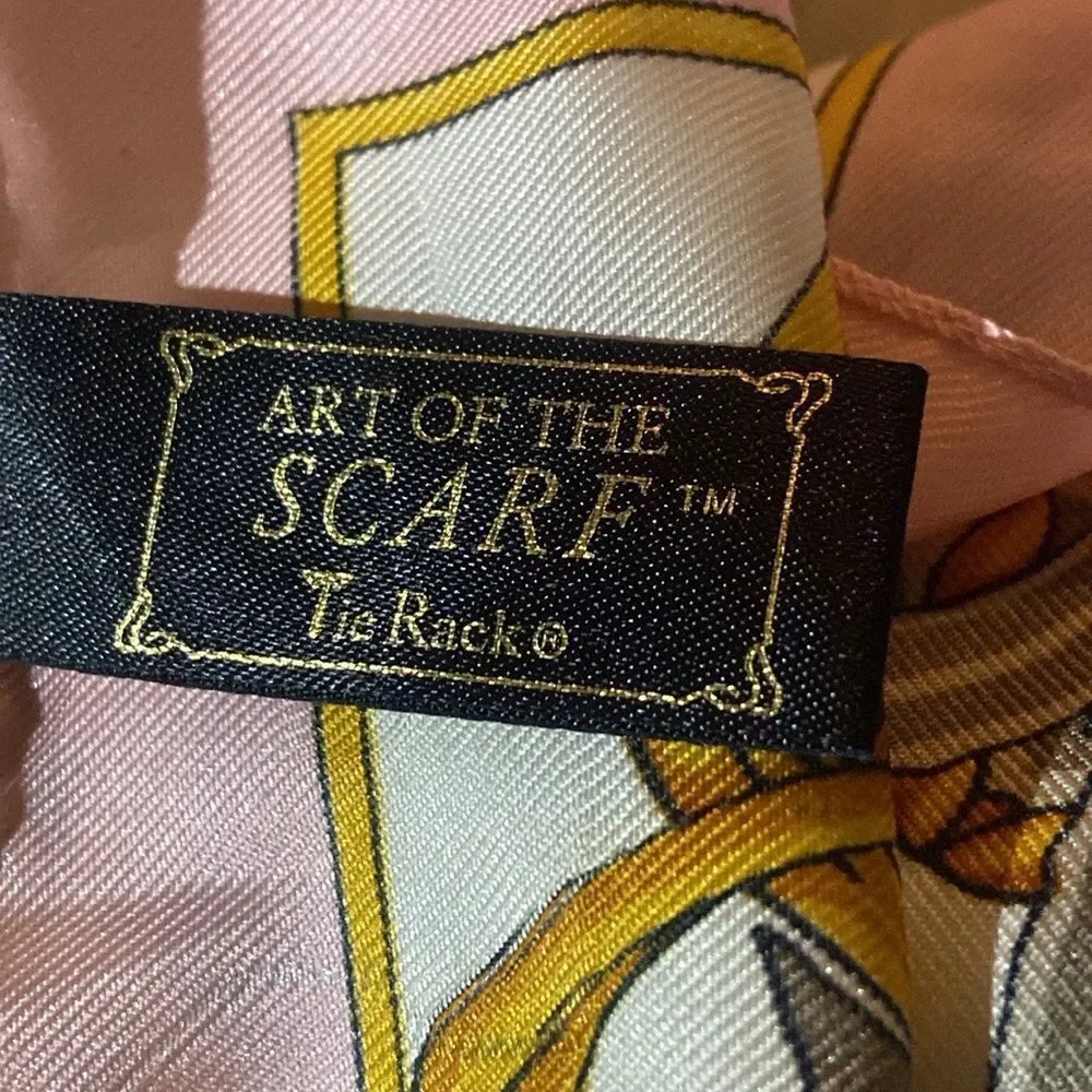 Art Of The SCARF Tie Rack Vintage